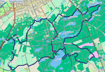 Oisterwijk, wandeling Oisterwijkse vennen