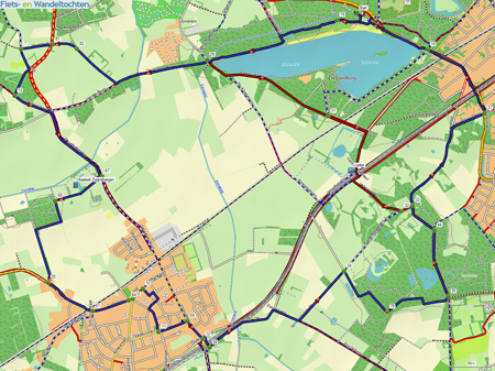 Knooppunten wandeling IJzeren Man, Vught