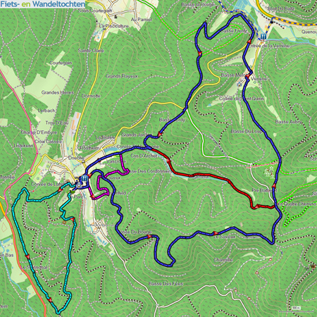 Natuur wandelingen, Saint Quirin